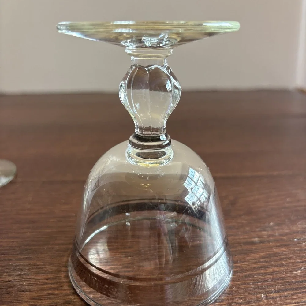 Libbey Glass Company‎ Moonmist Liquor Cocktail Glass Set Of 2